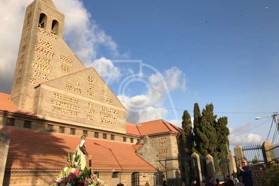 Misa y procesión, en el último día de las fiestas de La Medianía (Foto TA)